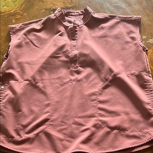 Figs Women's Top in Mauve Rafaela worn once!! Like new.
